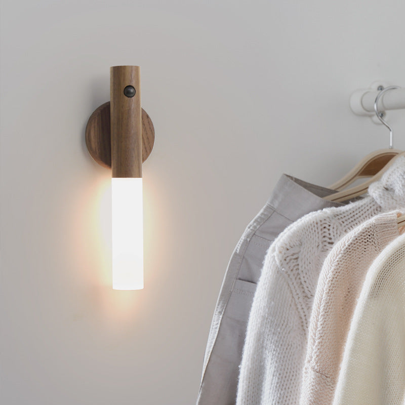 Auto LED USB Magnetic Wireless Night Light | Motion Sensor Wall Lamp for Corridors, Porch & Cabinets - Morning Li8