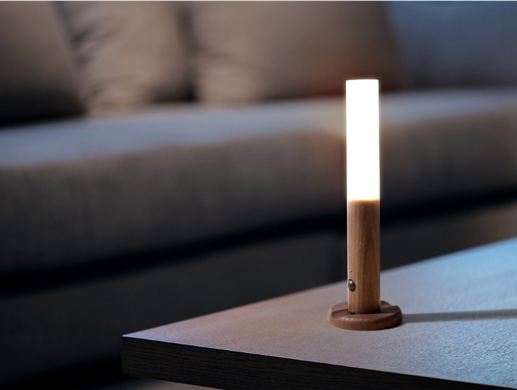 Auto LED USB Magnetic Wireless Night Light | Motion Sensor Wall Lamp for Corridors, Porch & Cabinets - Morning Li8