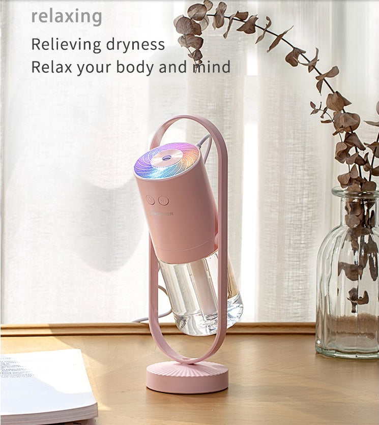 Magic Shadow USB Air Humidifier with Night Light & Mist Maker - Morning Li8