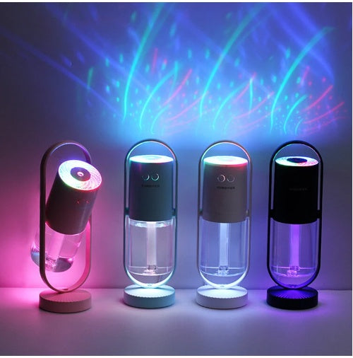 Magic Shadow USB Air Humidifier with Night Light & Mist Maker - Morning Li8